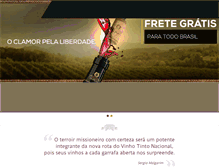 Tablet Screenshot of malgarimvinhos.com.br